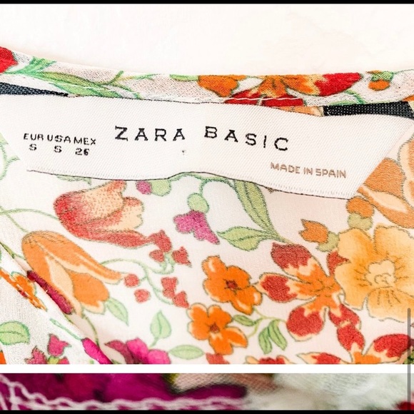 Zara floral spaghetti strap sundress with ruffles - Picture 6 of 8